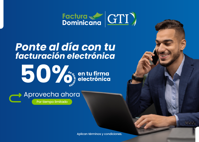 Factura Dominicana GTI, proveedor autorizado de facturación electrónica